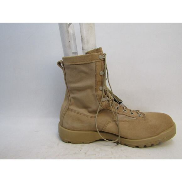 EUC Belleville Mens Sz 13.5 R Tan Suede Gore-Tex Combat Tactical Military Boots main image 11